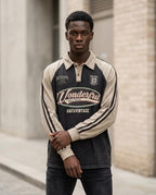 Statement Street - Dibel | Zweifarbiges Langärmliges Shirt Herren