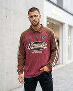 Statement Street - Dibel | Zweifarbiges Langärmliges Shirt Herren