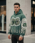 Statement Street - Levav | Bestickt Strukturiert Hoodie Herren