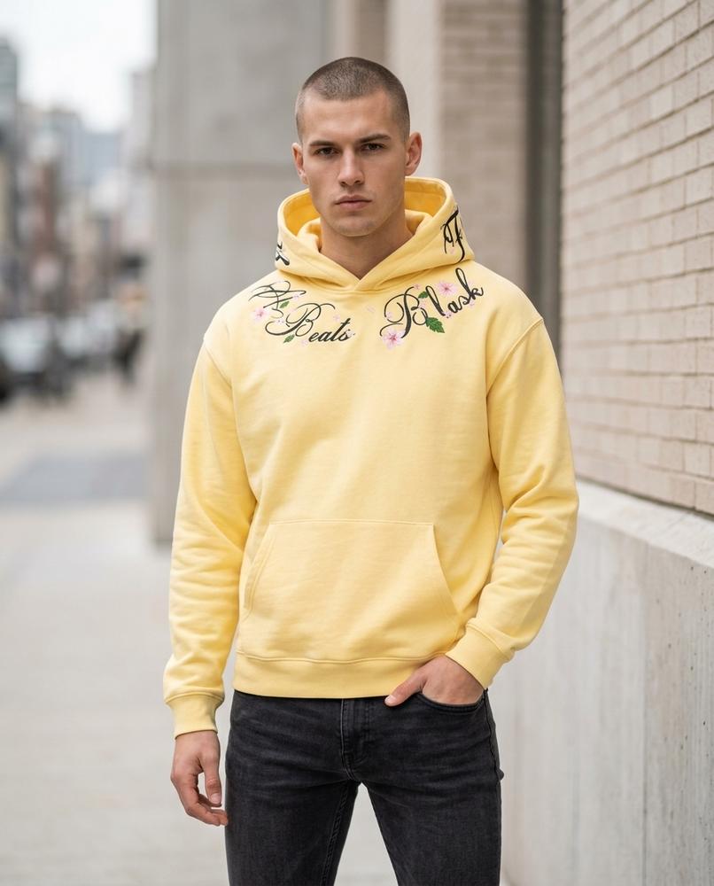 Statement Street - Vopat | Bestickt Langärmlig Hoodie Herren