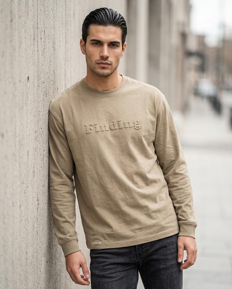 Statement Street - Kapov | Langärmliges Besticktes Shirt Herren