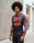 Statement Street - Eivul | Langärmliges Bedrucktes Shirt Herren