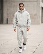 Statement Street - Eikad | Reißverschluss Baumwoll Hoodie Herren