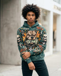 Statement Street - Rorut | Bedruckt Langärmlig Hoodie Herren