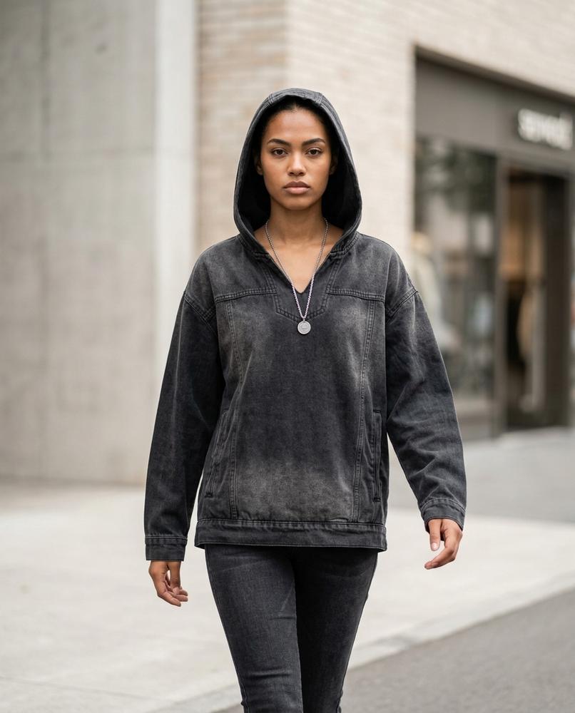 Statement Street - Corod | Gewaschen Abgesteppt Hoodie Unisex
