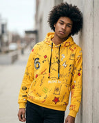 Statement Street - Rawor | Bedruckt Langärmlig Hoodie Herren