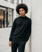 Statement Street - Magar | Langärmliges Stehkragen Shirt Herren