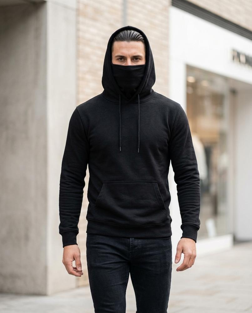 Statement Street - Rezur | Funktional Langärmlig Hoodie Herren