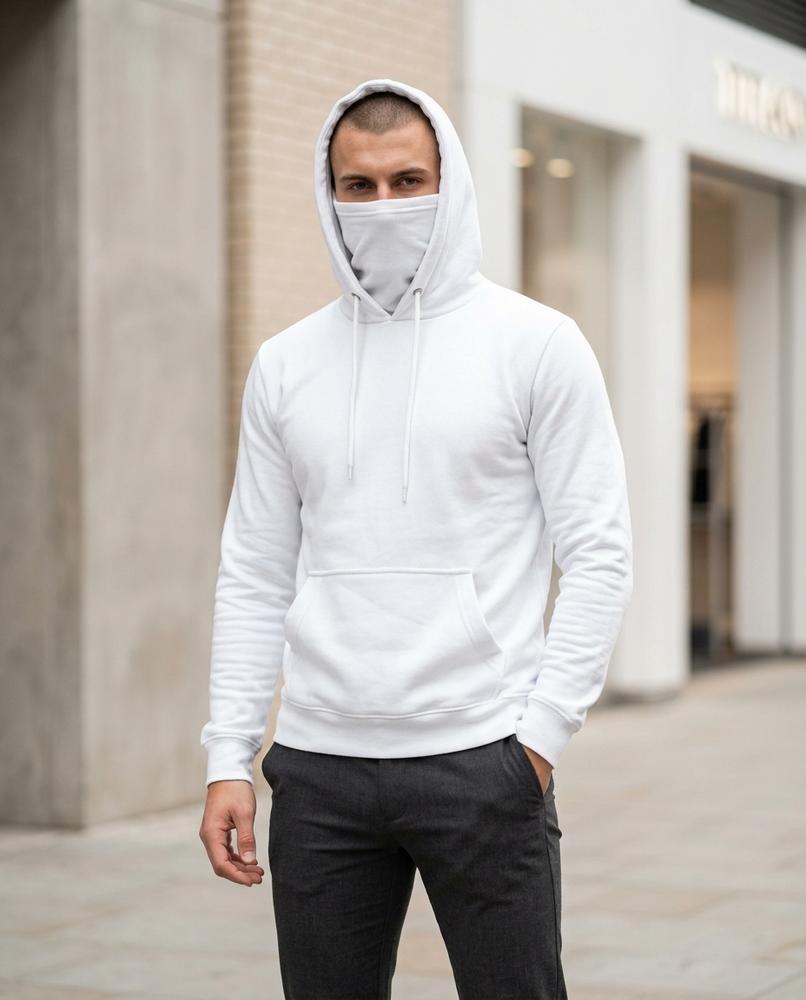 Statement Street - Rezur | Funktional Langärmlig Hoodie Herren