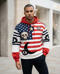 Statement Street - Kagod | Mehrfarbiger Applizierter Hoodie Herren