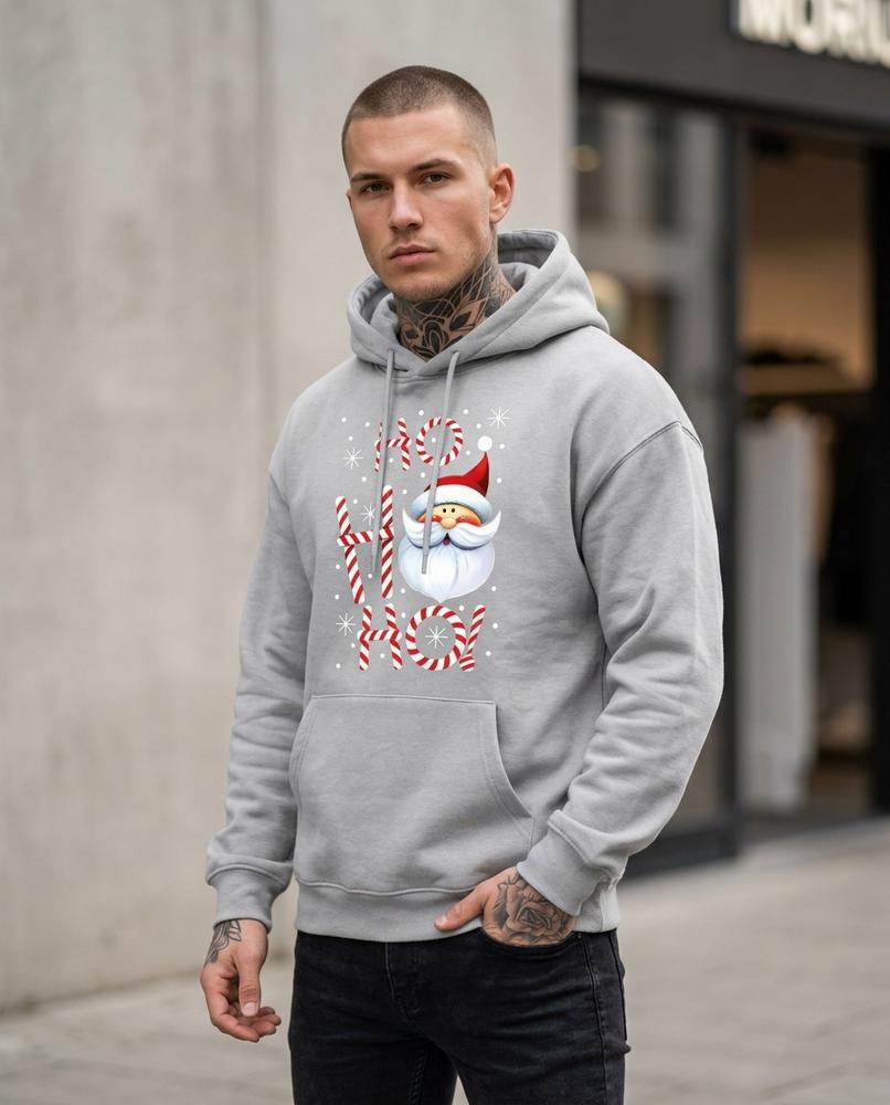 Statement Street - Datuv | Bedruckt Langärmlig Hoodie Herren