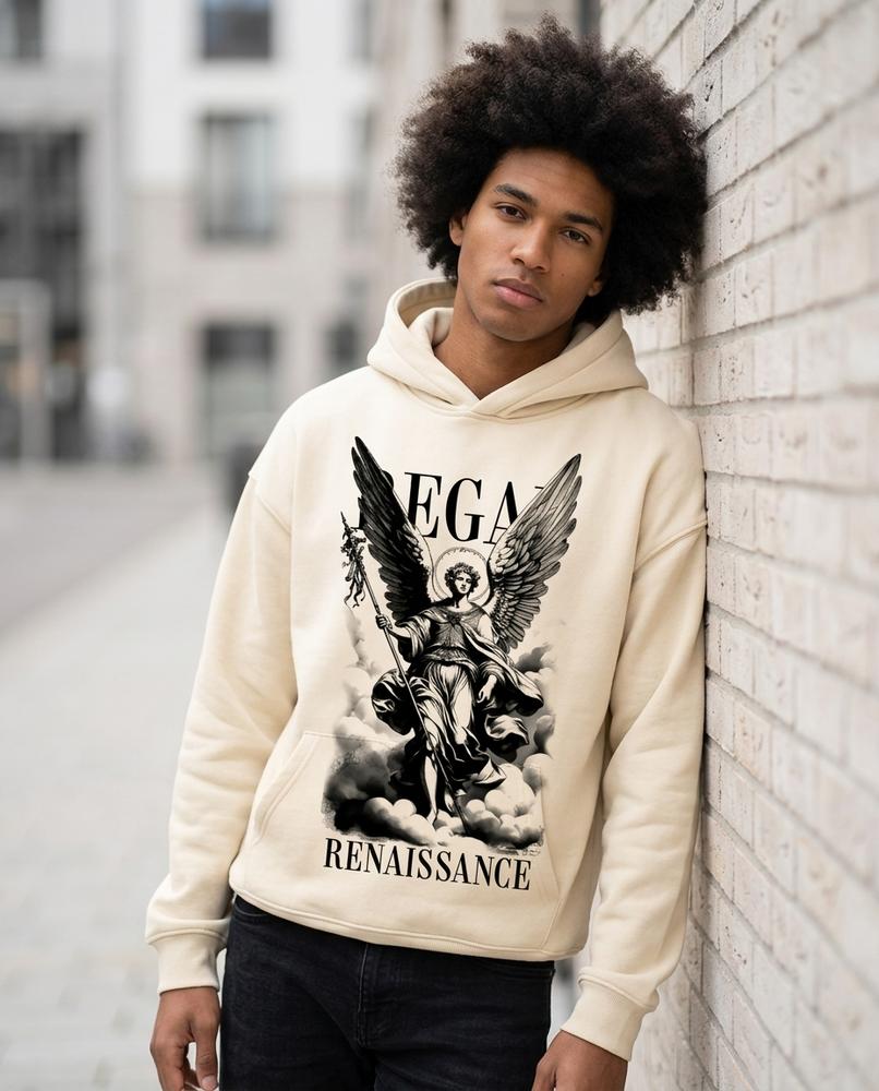 Statement Street - Cegem | Bedruckt Langärmlig Hoodie Herren