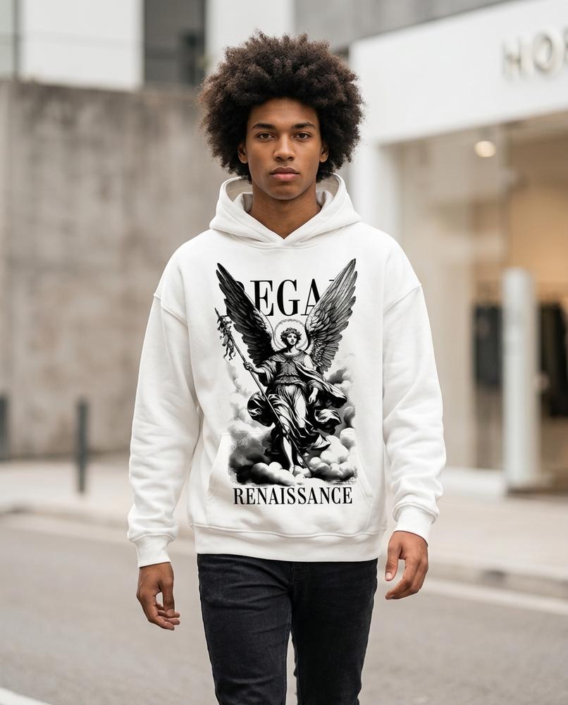 Statement Street - Cegem | Bedruckt Langärmlig Hoodie Herren