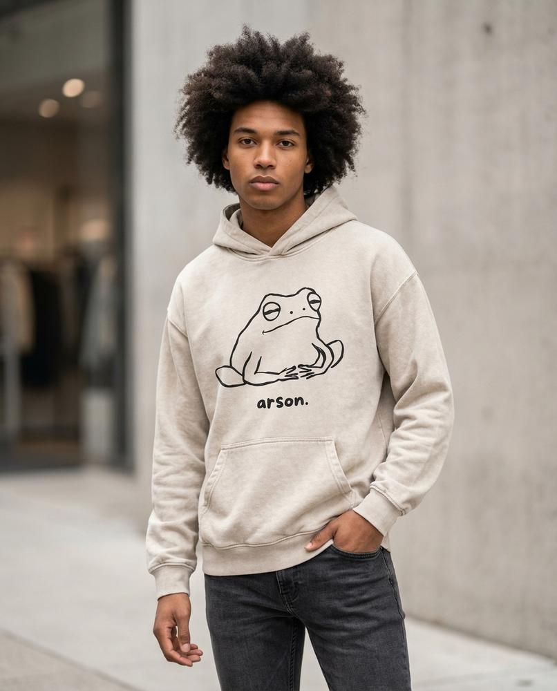 Statement Street - Aopas | Bedruckter Baumwoll Hoodie Unisex