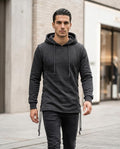 Statement Street - Cagum | Geschnürt Tailliert Hoodie Herren