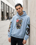 Statement Street - Yumis | Gewaschener Bedruckter Hoodie Herren