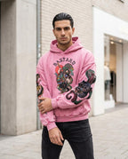 Statement Street - Yumis | Gewaschener Bedruckter Hoodie Herren