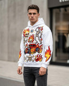 Statement Street - Sonot | Grafisch Bestickt Hoodie Herren