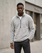 Statement Street - Motot | Strukturiert Hochgeschlossen Pullover Herren