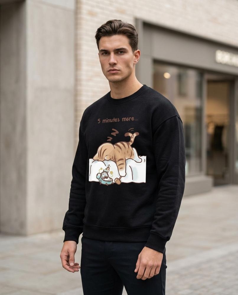 Statement Street - Sokos | Bedruckt Langärmlig Sweatshirt Unisex