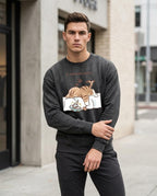 Statement Street - Sokos | Bedruckt Langärmlig Sweatshirt Unisex