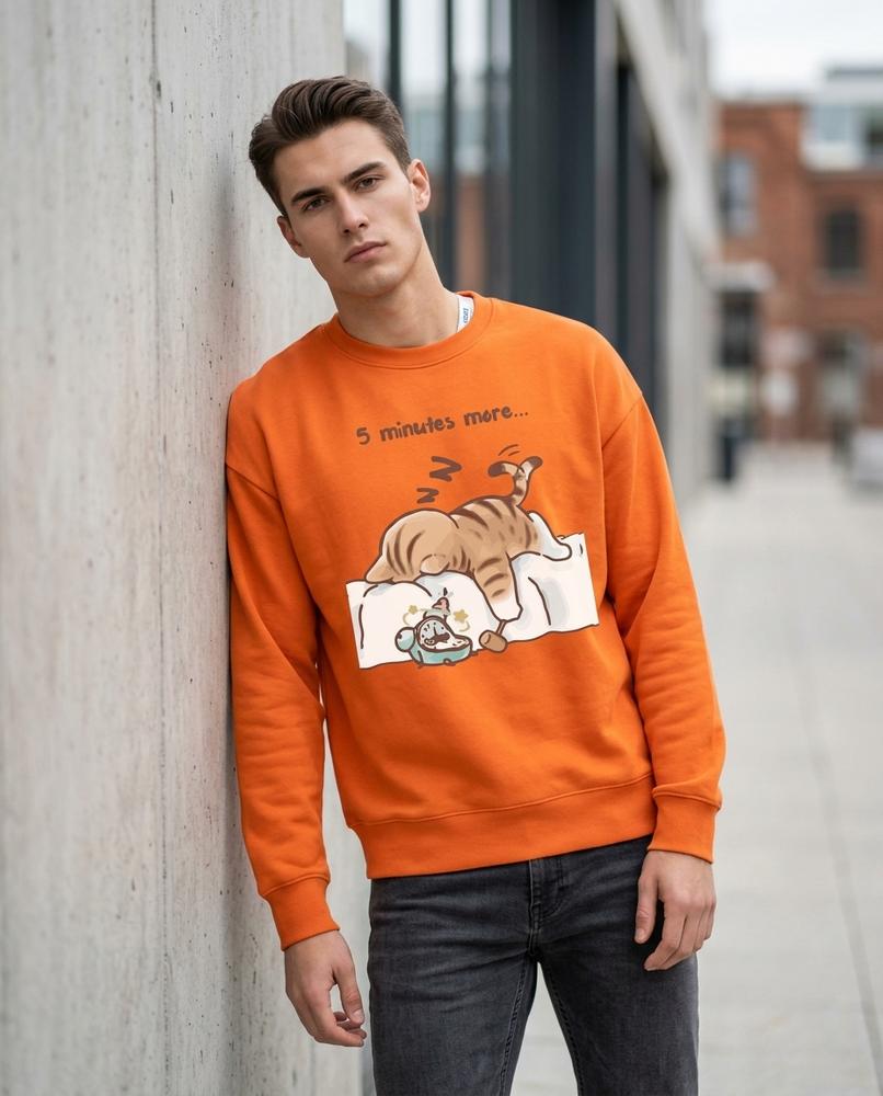 Statement Street - Sokos | Bedruckt Langärmlig Sweatshirt Unisex
