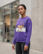 Statement Street - Sokos | Bedruckt Langärmlig Sweatshirt Unisex