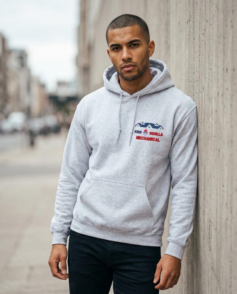 Statement Street - Renun | Melierter Bedruckter Hoodie Herren