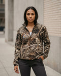 Statement Street - Tegum | Langärmliges Camouflagegemustertes Sweatshirt Damen