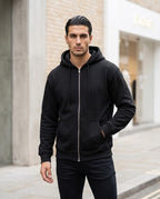 Statement Street - Sarel | Langärmliger Einfarbiger Hoodie Unisex