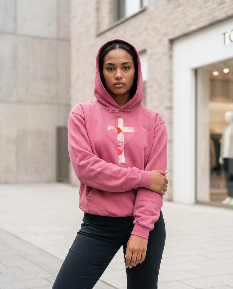Statement Street - Rozan | Übergroßer Bedruckter Hoodie Unisex