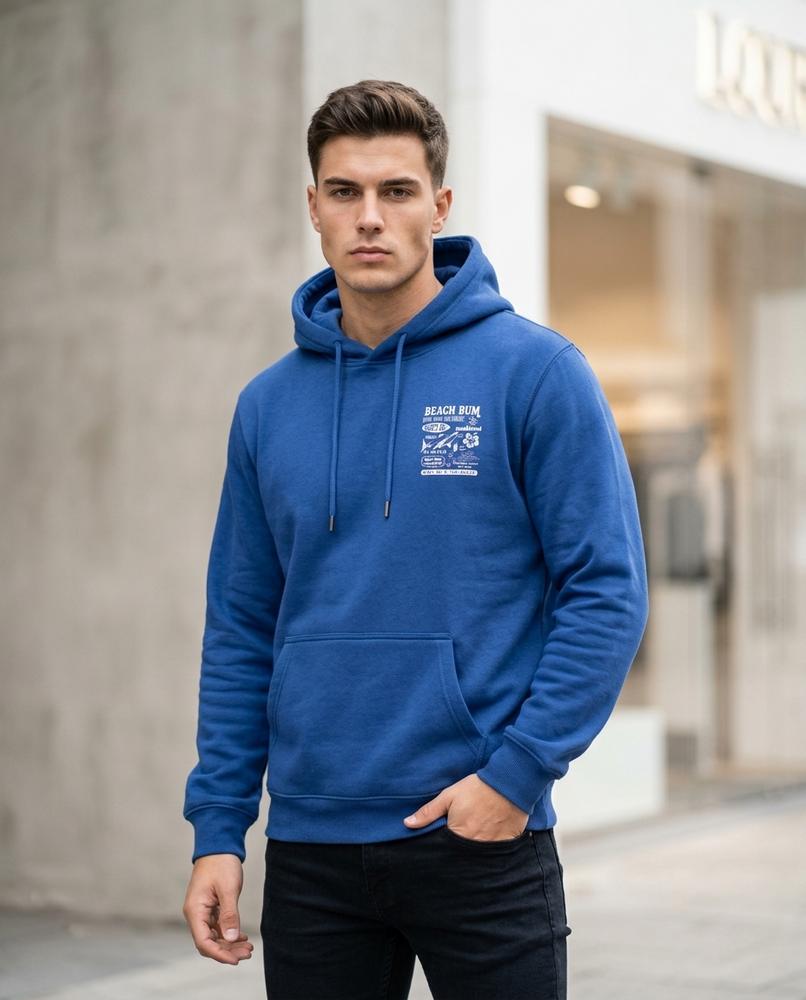 Statement Street - Elnav | Bedruckt Langärmlig Hoodie Unisex