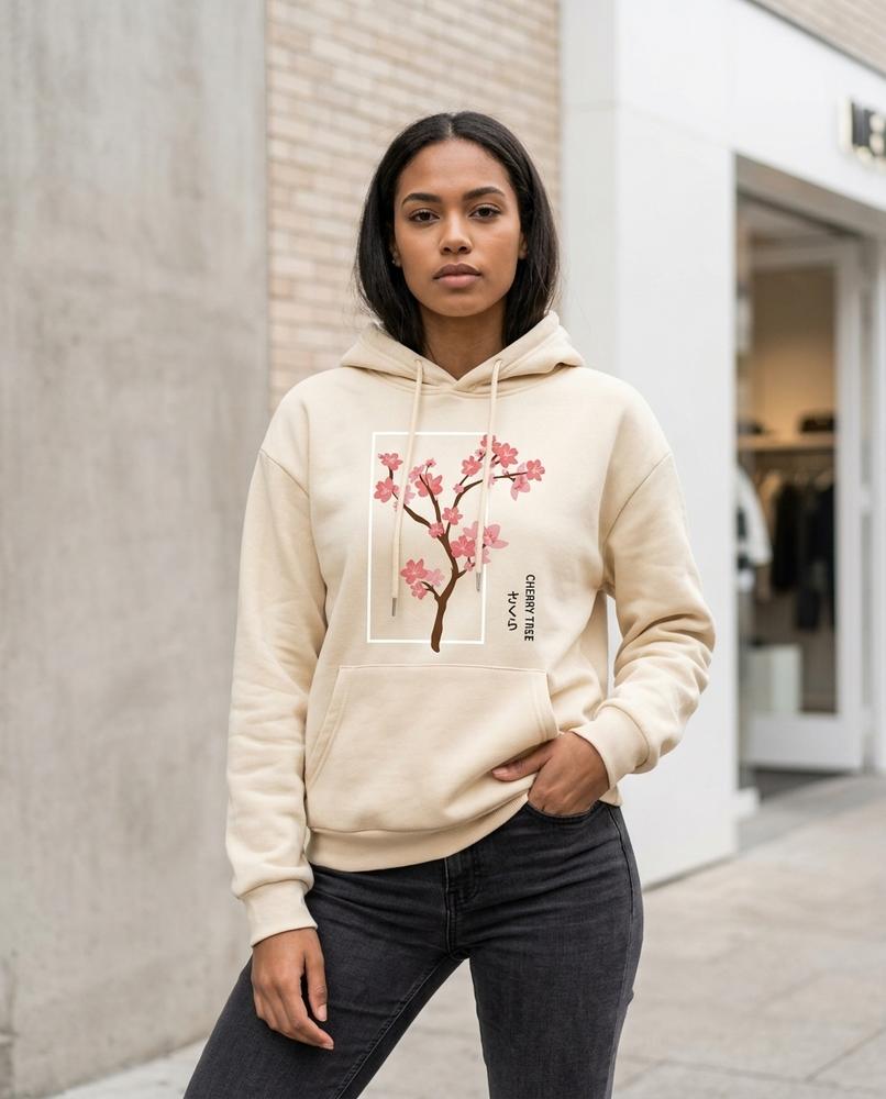 Statement Street - Tiram | Bedruckter Baumwoll Hoodie Unisex
