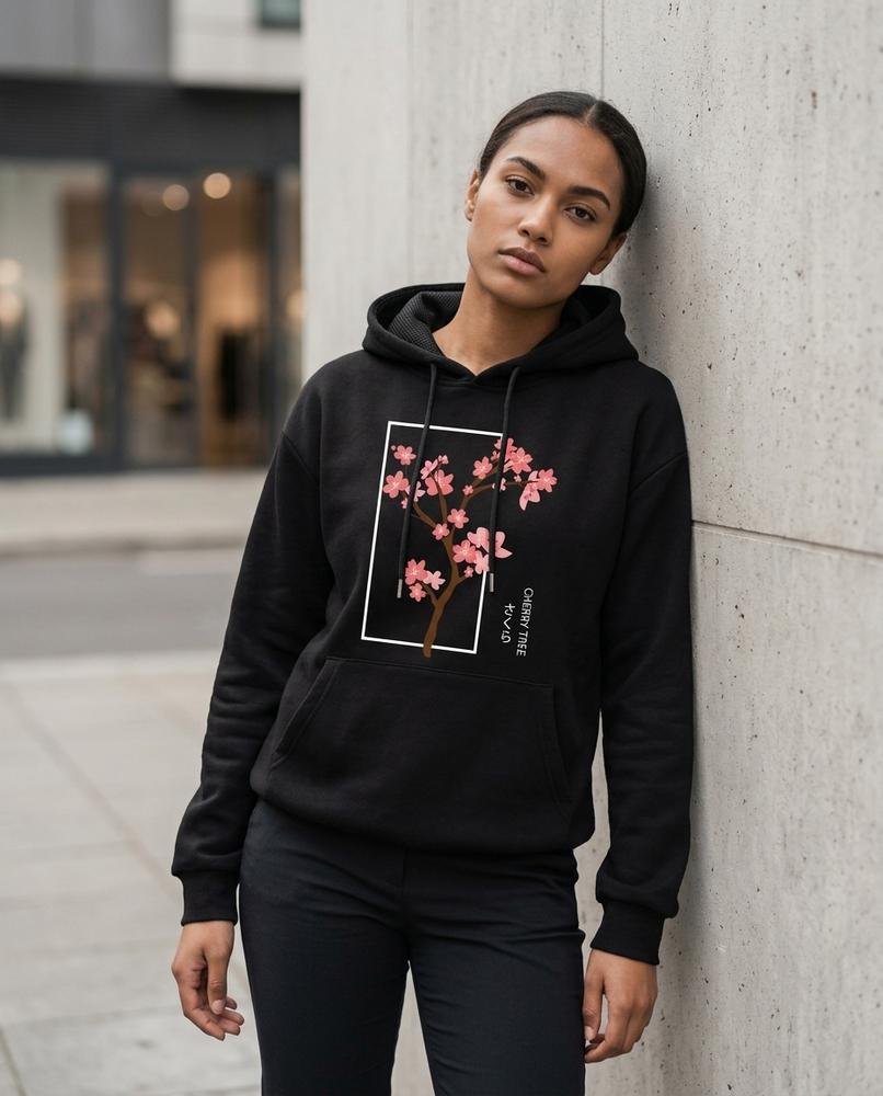 Statement Street - Tiram | Bedruckter Baumwoll Hoodie Unisex
