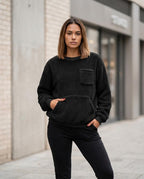 Statement Street - Lalan | Funktional Strukturiert Sweatshirt Damen