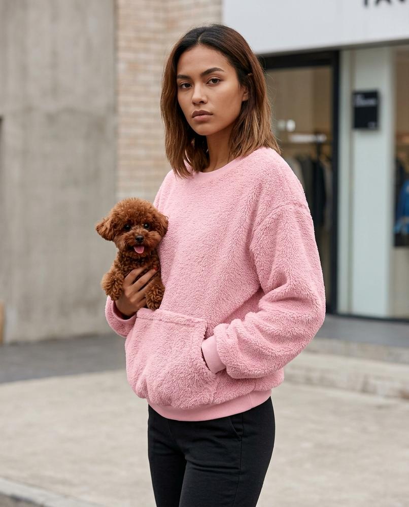 Statement Street - Lalan | Funktional Strukturiert Sweatshirt Damen