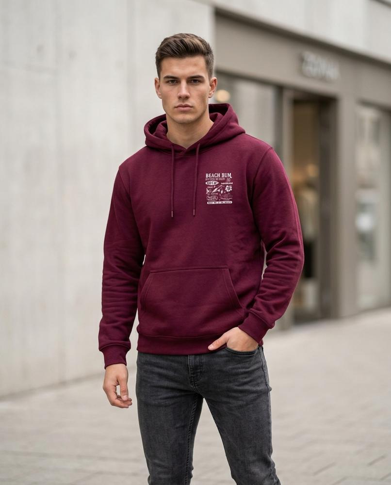 Statement Street - Elnav | Bedruckt Langärmlig Hoodie Unisex