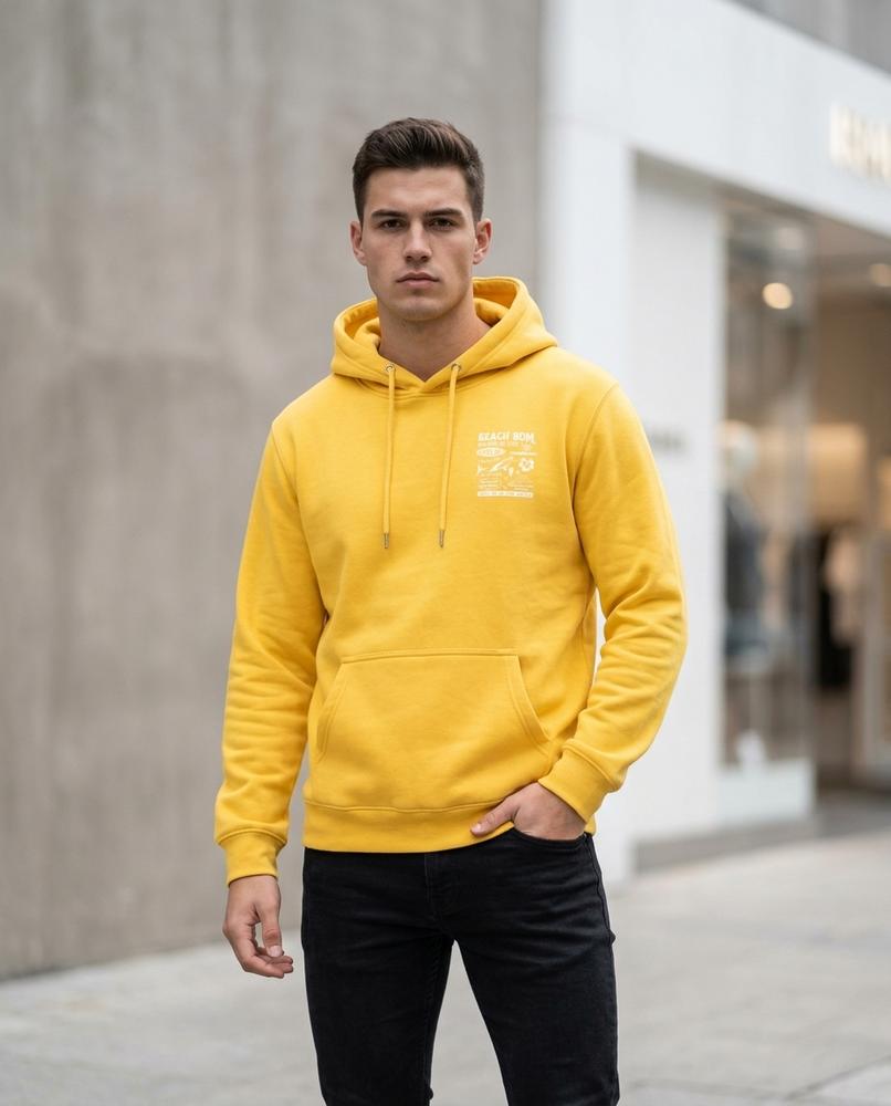 Statement Street - Elnav | Bedruckt Langärmlig Hoodie Unisex