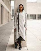 Statement Street - Vimon | Asymmetrischer Langärmeliger Mantel Unisex