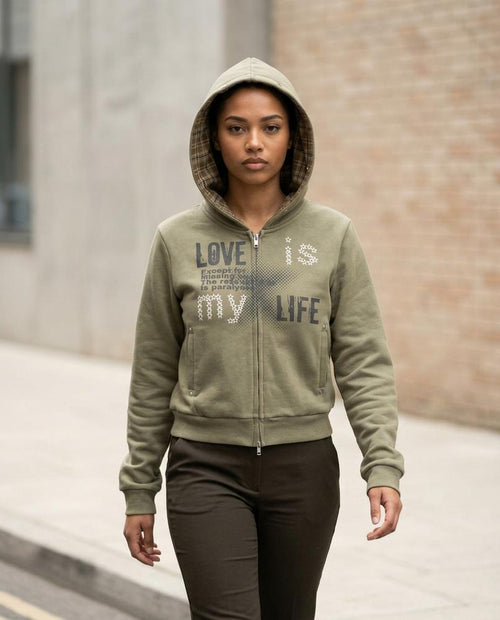 Statement Street - Arken | Bedruckt Gefüttert Hoodie Unisex