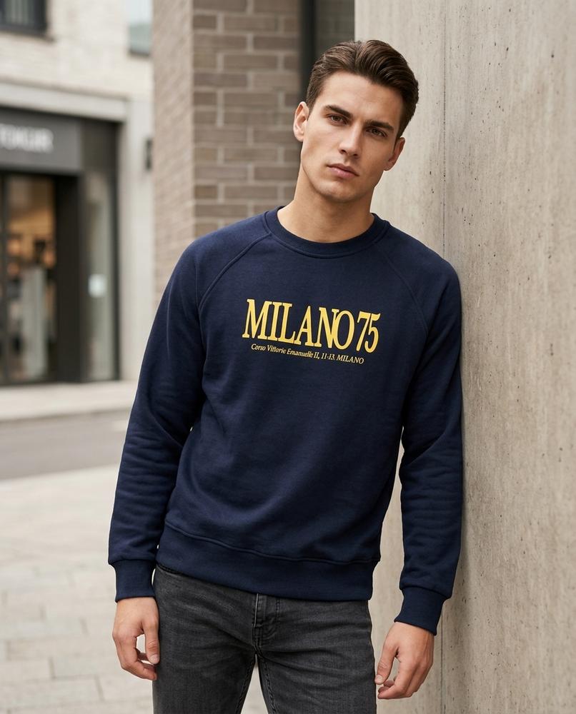 Statement Street - Misel | Bedrucktes Langärmliges Sweatshirt Unisex