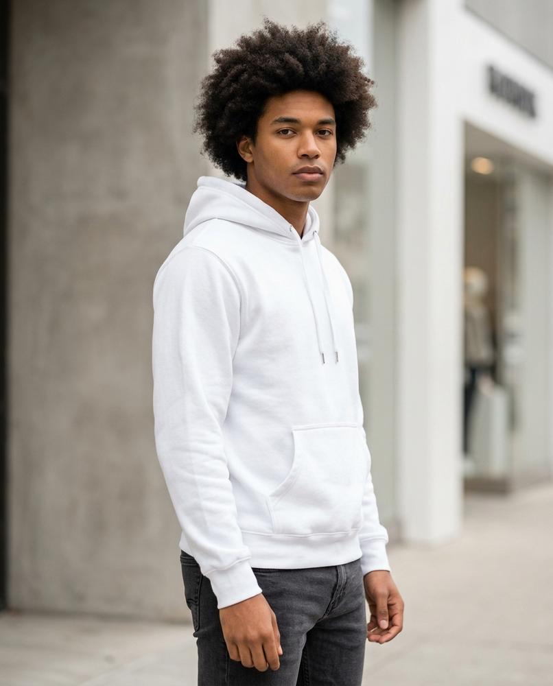 Statement Street - Yomir | Bedruckter Langärmeliger Hoodie Unisex