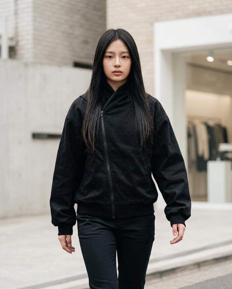 Statement Street - Arlor | Asymmetrische Cord Jacke Damen