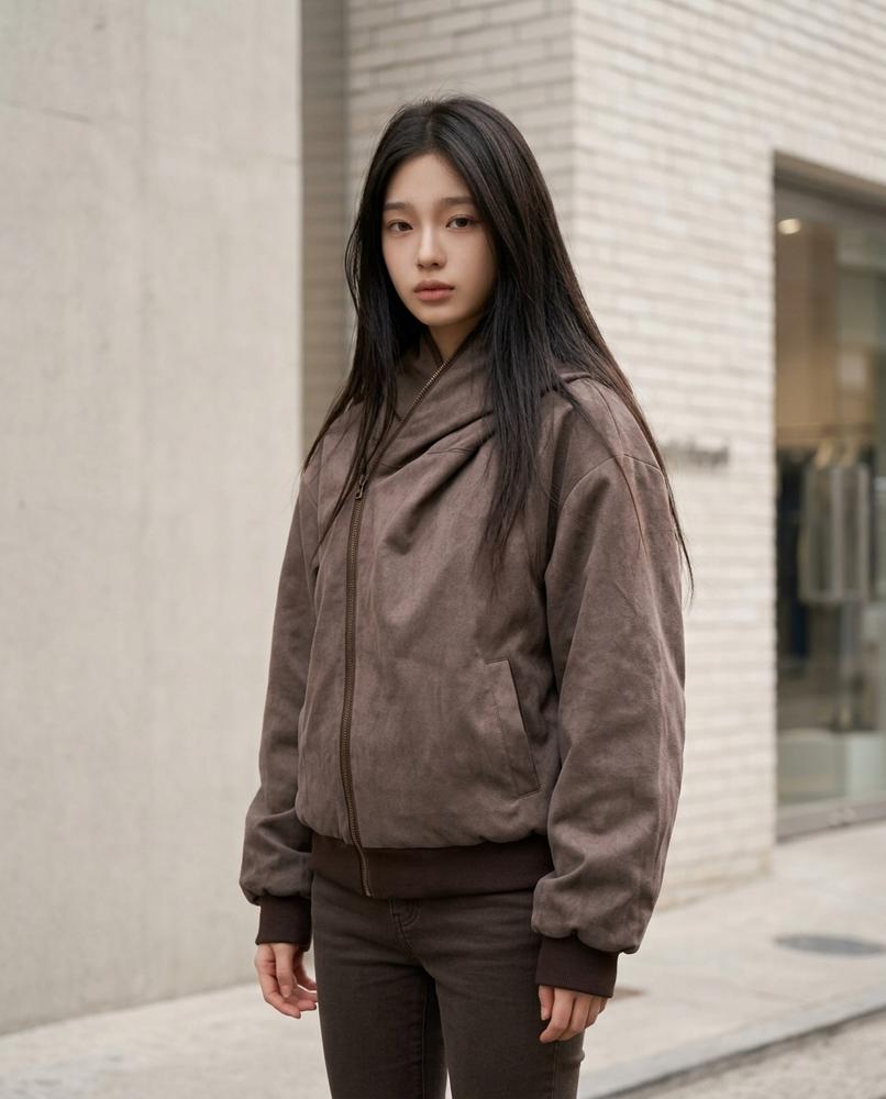 Statement Street - Arlor | Asymmetrische Cord Jacke Damen