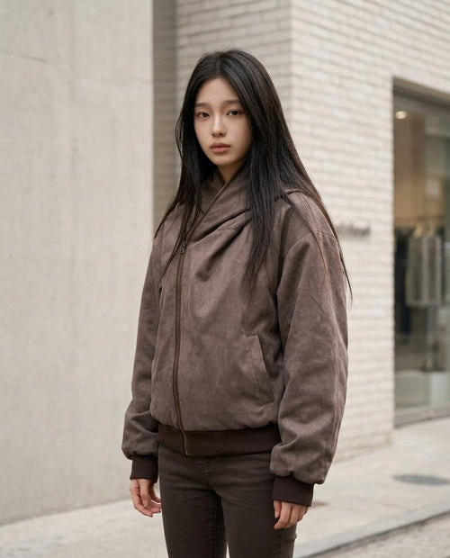 Statement Street - Arlor | Asymmetrische Cord Jacke Damen