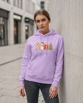 Statement Street - Alkar | Langärmliger Bedruckter Hoodie Damen