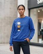 Statement Street - Lyvar | Langärmlig Bedruckt Sweatshirt Damen