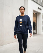 Statement Street - Lyvar | Langärmlig Bedruckt Sweatshirt Damen