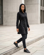 Statement Street - Alken | Langärmliges Tailliertes Kleid Damen