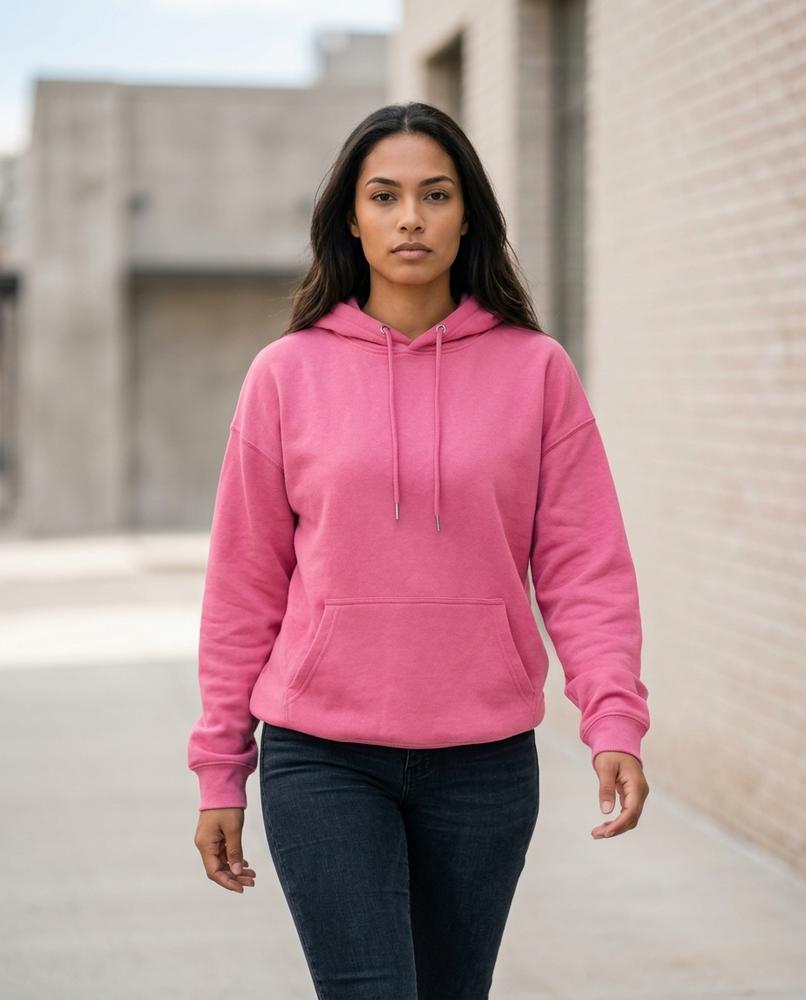 Statement Street - Elmir | Langärmliger Locker Geschnittener Hoodie Damen